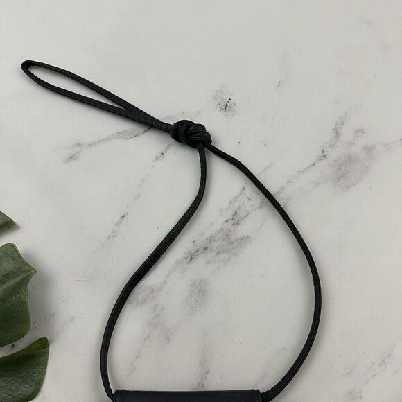 Nine West Vintage Y2k Leather Mini Bag Purse Black Small Zipper Pockets - Picture 2 of 6